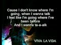 Coldplay - Talk (Alternative version) Lyrics