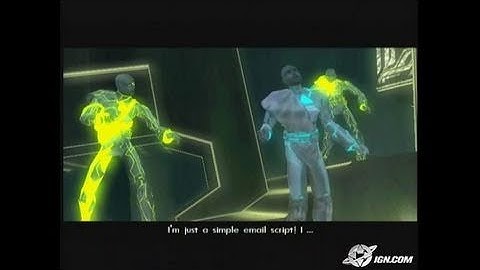 TRON 2.0: Killer App Xbox Gameplay-Cinematic - Cutscene #1