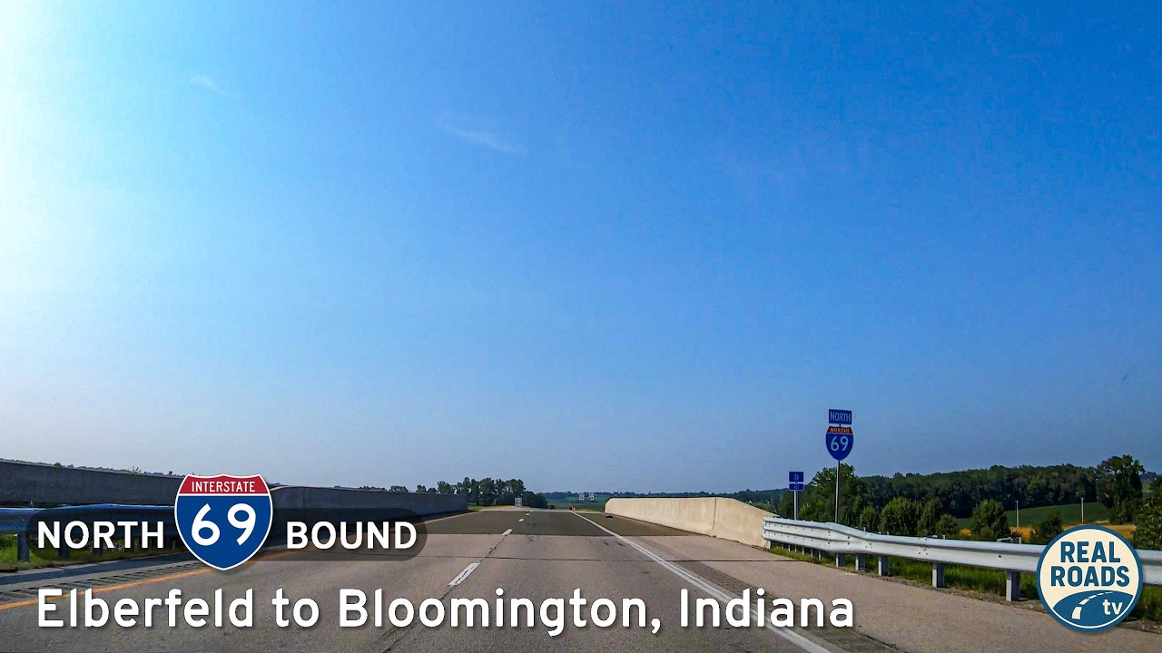 Interstate 69: Elberfeld to Bloomington ~ Indiana | Real Roads, Real Drives