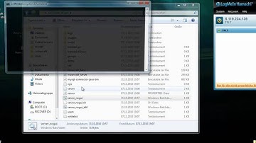 Minecraft Tutorial - How to make a Cracked Minecraft Server using Hamachi  ( german )