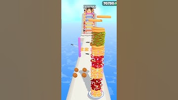 Pancake Run All Levels Level 462 Android ios Gameplay walkthrough 🥞🥪🍔🥙🍱 #shorts #ytshorts