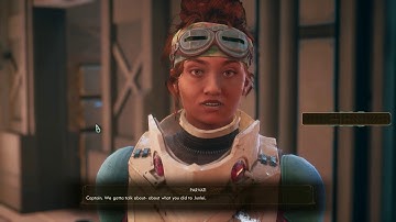 Outer Worlds | Parvati kills Junlei, then blames the Cap for it.