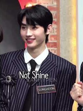 Sunghoon🐧: Itzy ‘Not Shine’ ENHYPEN