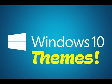 How To Get Themes For Windows 10 - PC Tutorial - YouTube