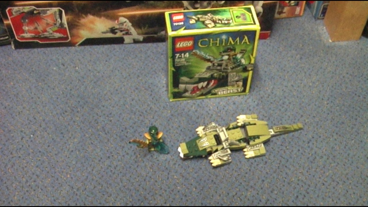 LEGO Crocodile Legend Beast 70126 Klokriechers Overviews - YouTube