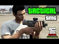GTA 5 - NEW Weapon Testing - Tactical SMG Review (San Andreas Mercenaries DLC)