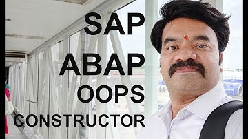 SAP ABAP OOPS Constructor
