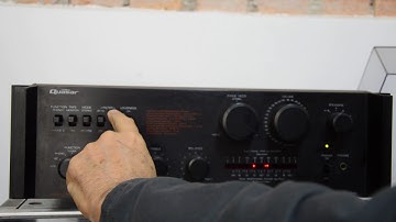 Amplificador Integrado Quasar Qa 3300 - Teste de entrega