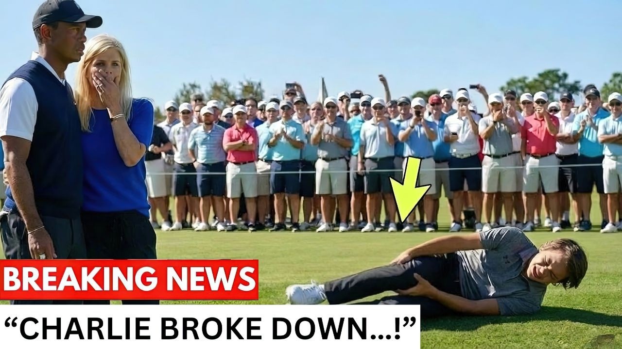 Charlie Woods' Freak Injury at Junior Orange Bowl – Tiger & Elin's Reaction Stunned Everyone