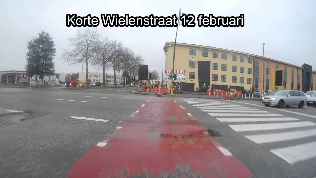 KorteWielenstraat fietspad weg werken 12feb 2016