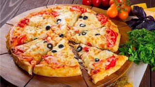 بيتزا المحلات ❤️وازاي تطلع معاكي هشه وطريه وأسرار صلصه البيتزا والطعم حكايه??