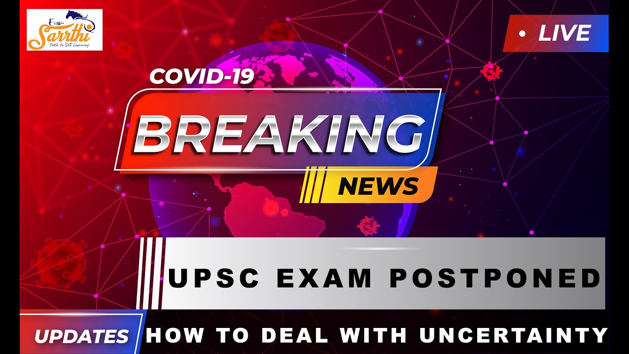 UPSC Exams Postponed . What about UPSC IAS Prelims 2021?🔥🔥🔥