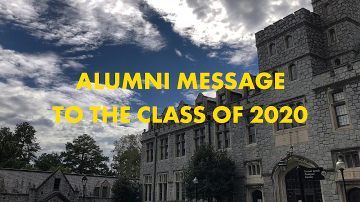 Alumni Message to the Class of 2020