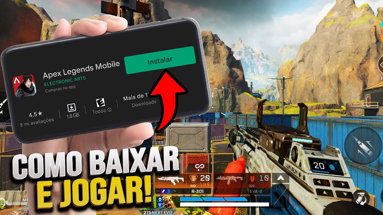 Esse Jogo me Obrigou a voltou com o canal - Apex Legends Mobile