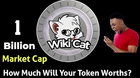 1Billion Market Cap | How Much Will Your Token Worths #wkc #wikicat