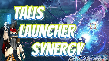【PSO2NGS】Talis + Launcher: So Simple...Yet So Satisfying | NGS Techniques #Shorts