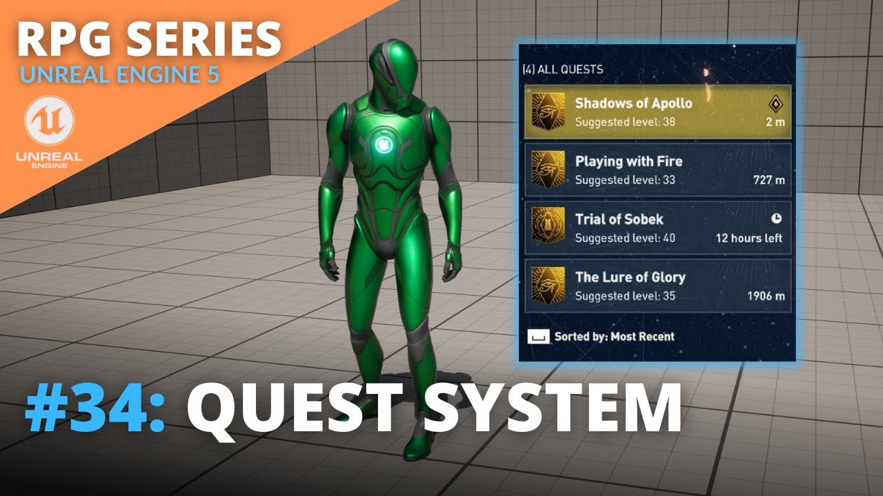 Unreal Engine 5 Tutorial - Quest System Part 1: Quest Data Structs