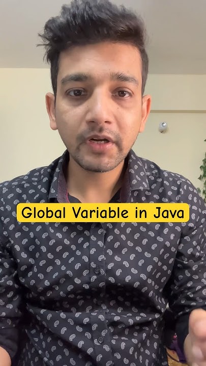 Global Variable in Java | java oops concept | Java programming | Java ...