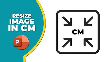 How to resize image in PowerPoint in cm without losing
