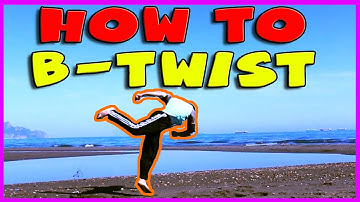 How to Butterfly Twist (B-kick + B-twist tutorial) [Tricking,Freerunning & B-boying]