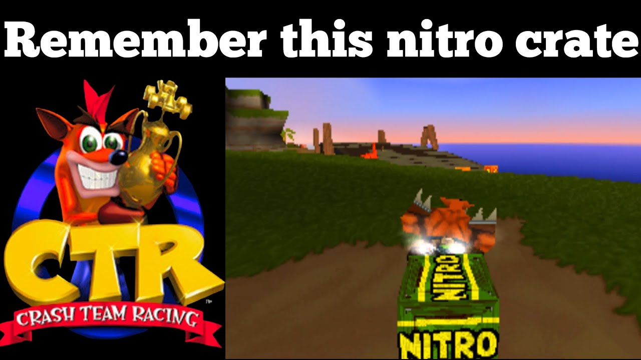 How one nitro crate can decide races | Online CTR competitive races #03