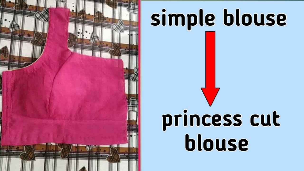 Convert Normal Blouse Into Princess Cut Blouse convert-normal-blouse-into-princess-cut-blouse
