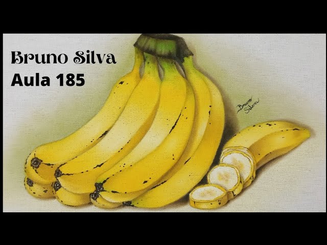 B é para banana para colorir