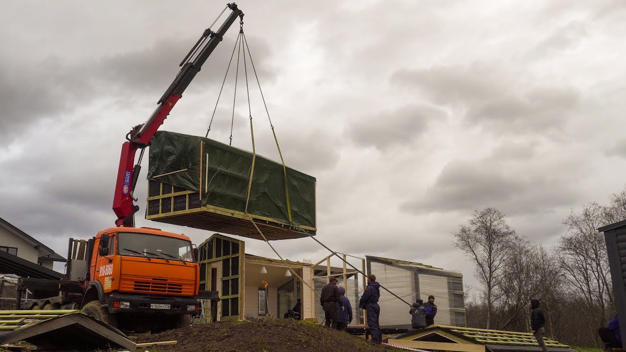 Сборный дом в Ейск заказать монтаж