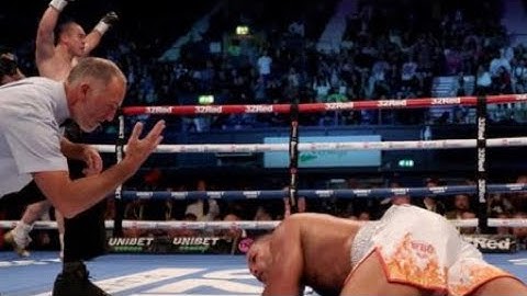 ZHILEI ZHANG BRUTALLY KOs JOE JOYCE IN ROUND 3