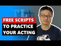 Practice Acting at Home with Free Movie Scripts Online
