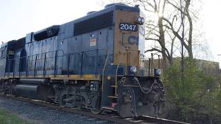 CSX train engineer stops locomotive at Walmart - Watch what happens next!