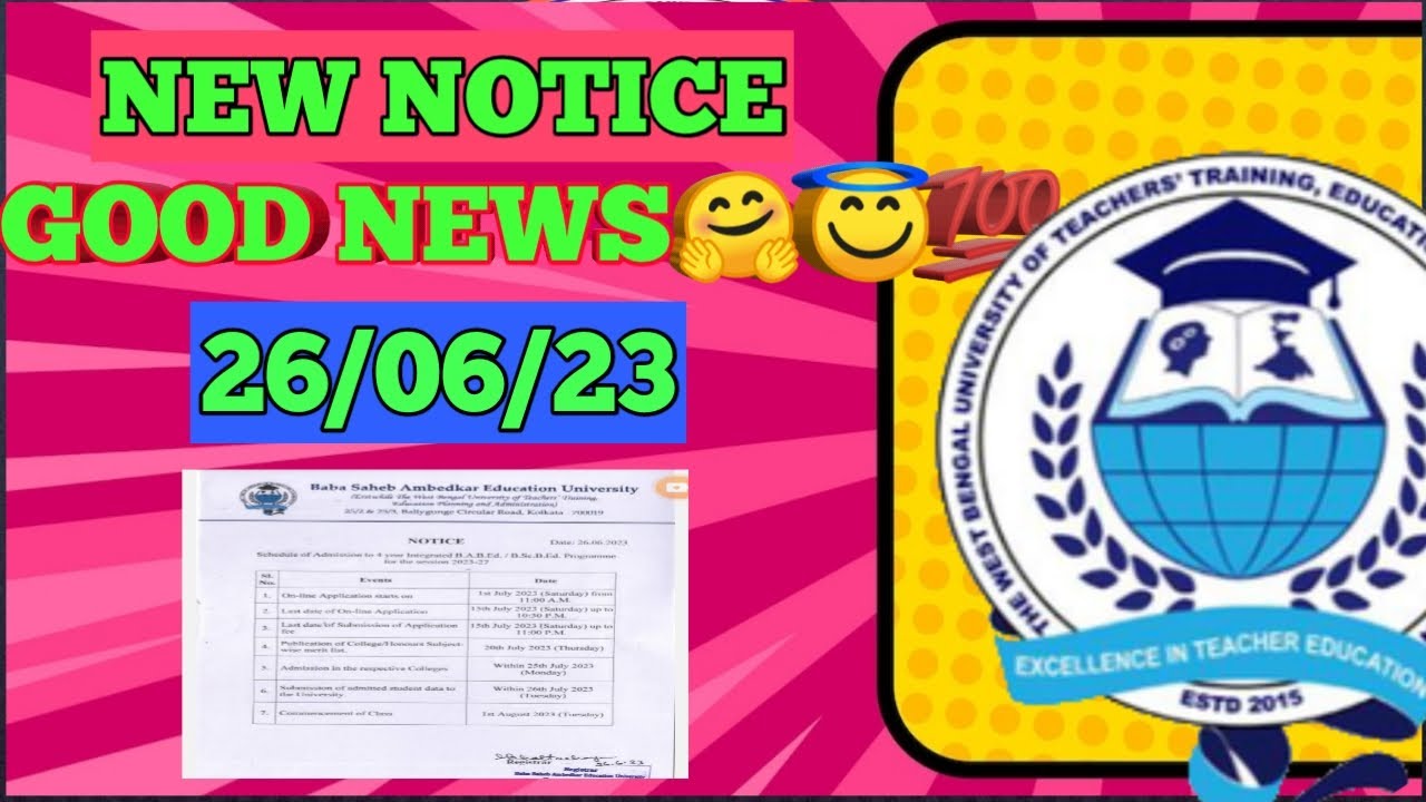 Wbuttepa new notice published  / Bsaeu new notification
