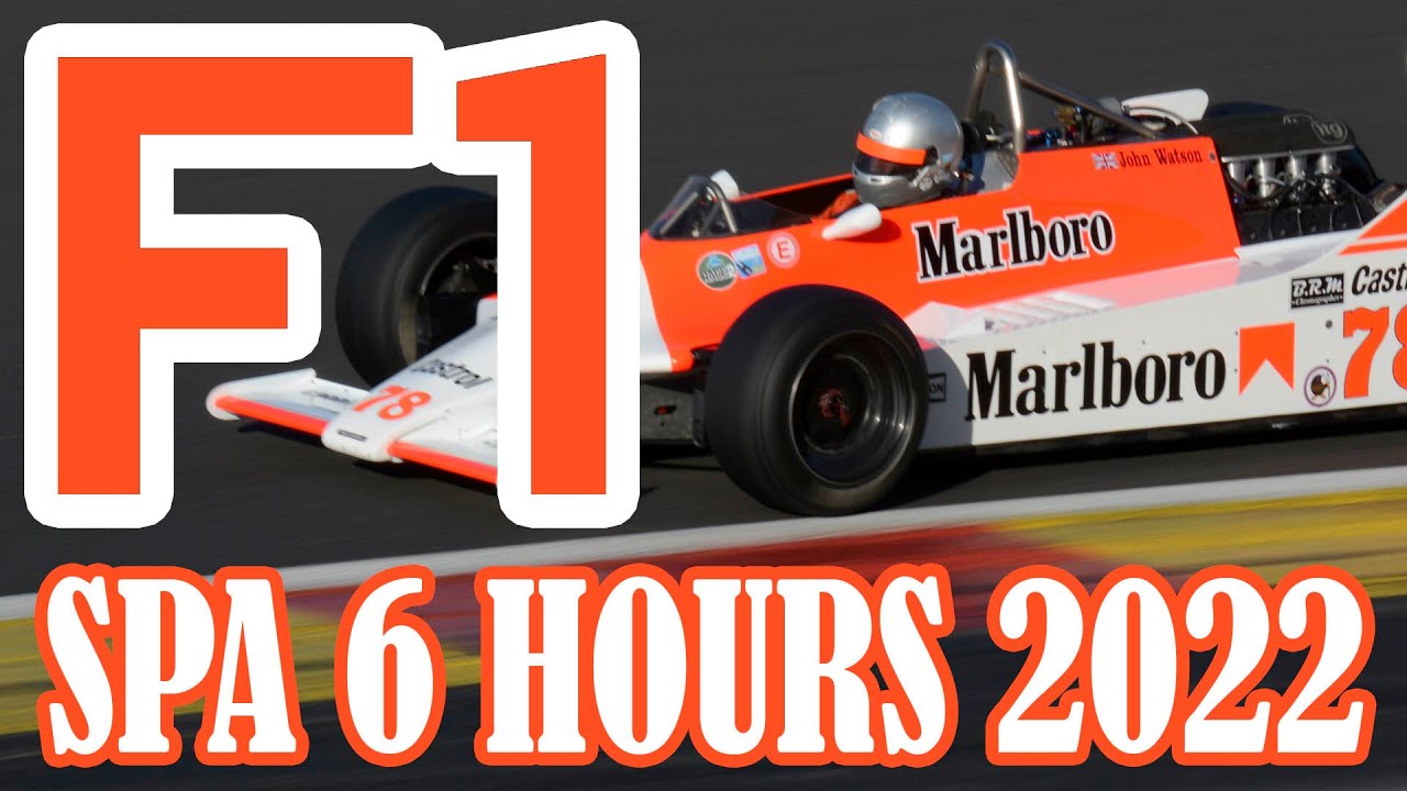 Masters Racing Legends F1 | Spa Six Hours 2022 [1/3] - YouTube