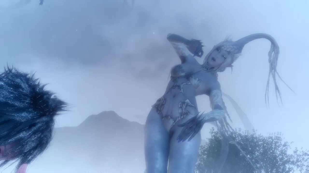 final fantasy xv shiva summon, out of bounds in final fantasy...