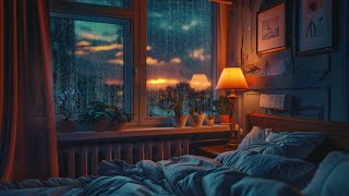 NTA with Rain | Sleep Fast in 5 Minutes with Heavy Rain on Window for Insomnia, Tinnitus Relief