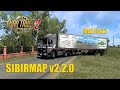 * ETS2 1.43 * Покатушки по карте SibirMap v.2.2.0 * на МАЗе 6422