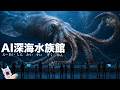 AI深海水族館で生き物を観察、解説