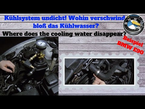 Kühlsystem undicht! Wohin verschwindet bloß das Kühlwasser?/Where does ...