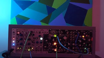 Make Noise "Karplus Strong String" patch - Telharmonic Mimeophon QPAS Wogglebug Maths