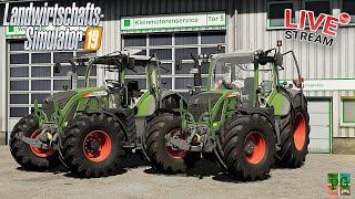 LS19 LIVE: XXL FELDARBEIT - Neue FENDT´s am HOF!  ELLERBACH [PC]│Landwirtschafts Simulator 19