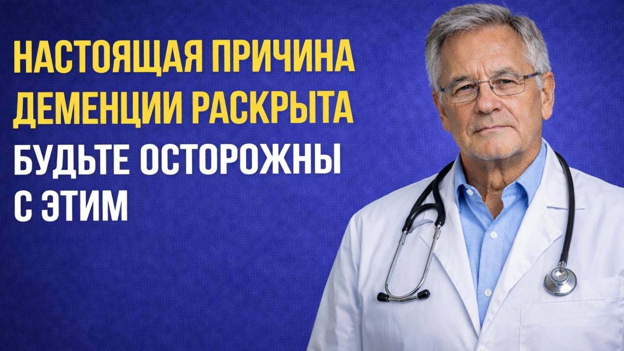Деменция после 60: скрытая причина, о которой молчат все врачи - доктор Дмитрий Корнев