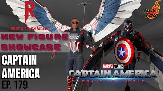 HOT TOYS: CAPTAIN AMERICA (BRAVE NEW WORLD): NEW FIGURE SHOWCASE EP. 179 #hottoys #mcu  #marvel