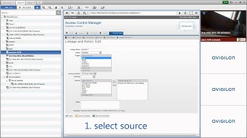 Avigilon ACM Embedded Controller and ACC event linking