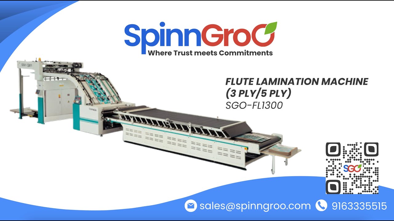 𝗧𝗵𝗲 𝗙𝗹𝘂𝘁𝗲 𝗟𝗮𝗺𝗶𝗻𝗮𝘁𝗶𝗼𝗻 𝗠𝗮𝗰𝗵𝗶𝗻𝗲 | 𝟯 𝗣𝗟𝗬 / 𝟱 𝗣𝗟𝗬 | 𝗦𝗚𝗢-𝗙𝗟𝟭𝟯𝟬𝟬 - 𝗦𝗽𝗶𝗻𝗻𝗚𝗿𝗼𝗼