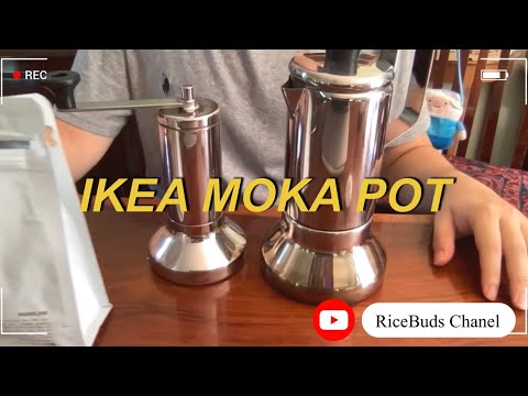 รีวิวอุปกรณ์ชงกาแฟ MOKA POT ของ IKEA