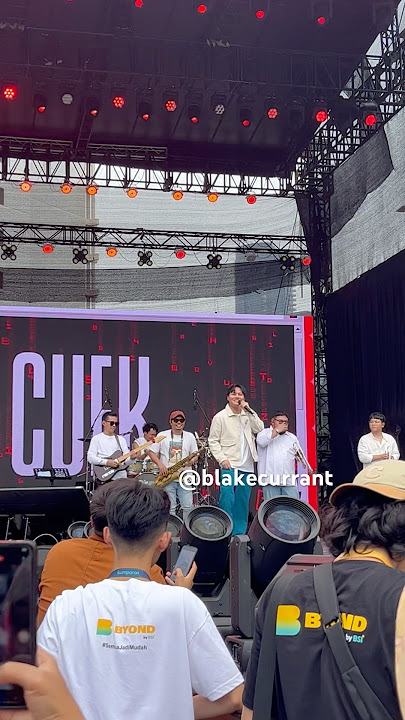 Rizky Febian - Cuek | Live Performance