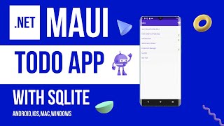 .Net MAUI | Todo App | With Sqlite database