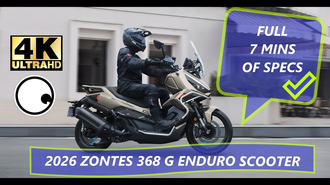 НОВЫЙ ZONTES 368 G ENDURO 2026 ГОДА ПОЛНАЯ СПЕЦИФИКАЦИЯ ОТ MADMICK ** ВАУ ** 7 МИНУТ ТЕХНОЛОГИЙ
