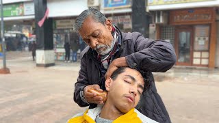 Waris Barber💲5 Deep Head Massage | Indian Street Asmr - Tok Sen Tools✨ Instant Relax 