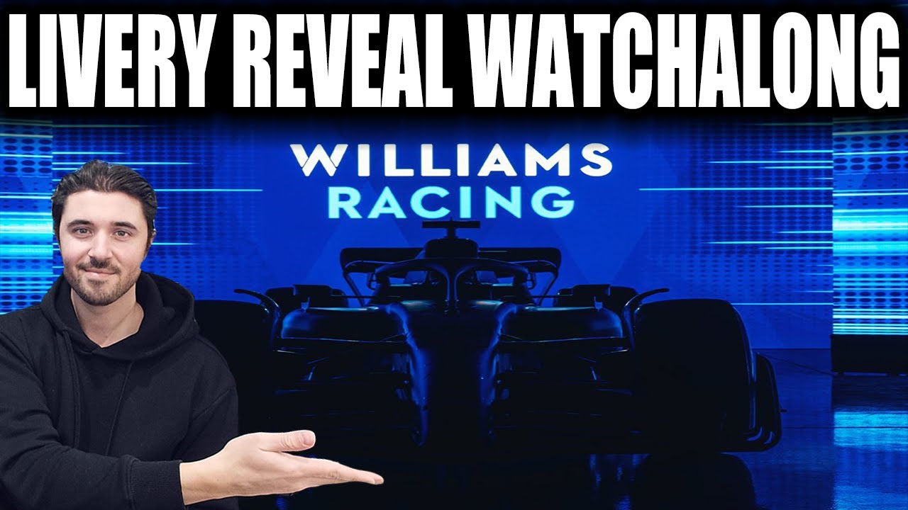 🔴 F1 Watchalong - Williams Livery Reveal 2023